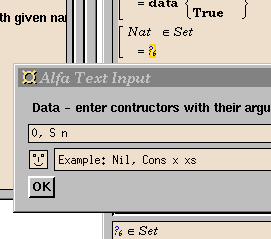 [Entering the constructors for type Nat]